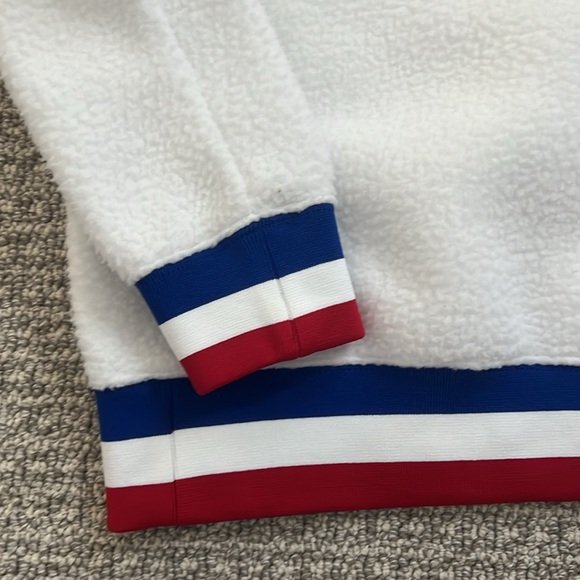 Polo Ralph Lauren USA Olympic Team Sweatshirt Fleece Red White Blue Boys M - Picture 9 of 11